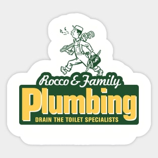 Rocco & Family Plumbing Sticker